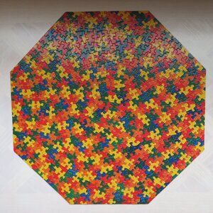 Vintage Springbok "The Puzzler II" Octagon Jigsaw Puzzle COMPLETE 500+ Pieces